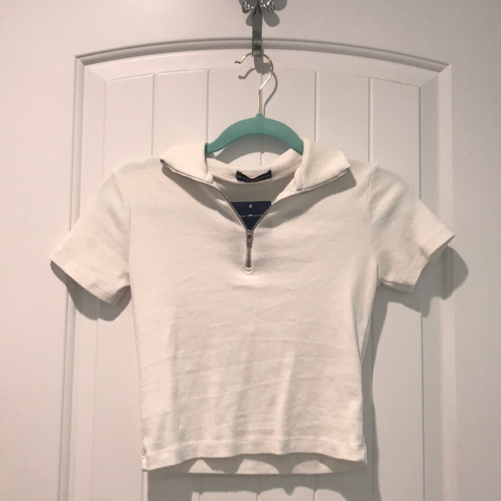 Quarter Zip Polo Tee